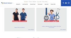 Desktop Screenshot of medi-select.ca