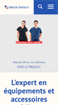 Mobile Screenshot of medi-select.ca